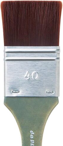 فرشاة Da Vinci Modeling Series 363 Forte للألعاب والحرف اليدوية، مستديرة للغاية، صناعية قوية بمقبض أزرق وأخضر، مقاس 6 in Saudi Arabia