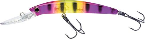 Yo-Zuri Yo Zuri Crystal Minnow Deep Diver Walleye 'F Mm 3 طُعم عائم in Saudi Arabia