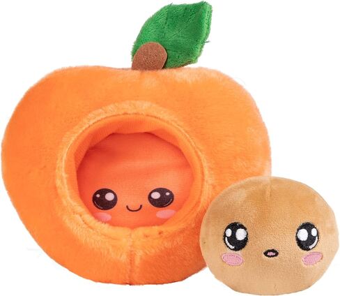 ADORA Soft & Squishy Peach Fruit Plush, Farm Fresh Scented Plush Toy Birthday Gift for Ages 1+ - Peach Pit in Saudi Arabia