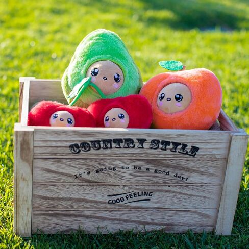 ADORA Soft & Squishy Peach Fruit Plush, Farm Fresh Scented Plush Toy Birthday Gift for Ages 1+ - Peach Pit in Saudi Arabia