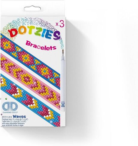 DIAMOND DOTZ Waves Diamond Painting Kits for Adults - Diamond Art Kits a Relaxing Creative Craft Kit with Dotz Gems in Saudi Arabia
