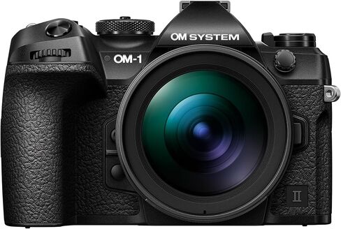 OM SYSTEM Olympus OM-1 Mark II Micro Four Thirds System Camera M.Zuiko Digital ED 12-40mm F2.8 PRO II Lens kit Weather Sealed Design, (US Manufacturer Warranty) | 12-40mm F2.8 PRO Lens kit Weather Sealed Design, (US Manufacturer Warranty) in Saudi Arabia