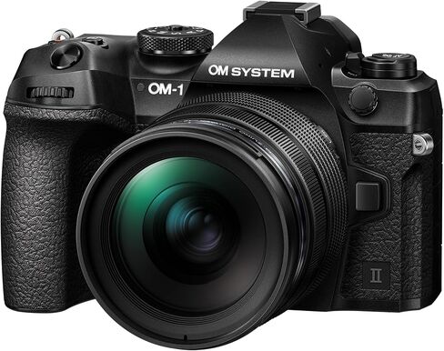 OM SYSTEM Olympus OM-1 Mark II Micro Four Thirds System Camera M.Zuiko Digital ED 12-40mm F2.8 PRO II Lens kit Weather Sealed Design, (US Manufacturer Warranty) | 12-40mm F2.8 PRO Lens kit Weather Sealed Design, (US Manufacturer Warranty) in Saudi Arabia