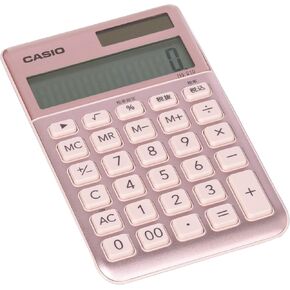 Casio NS-S10-NY-N Stylish Calculator, Navy, 10-Digit Large Notebook Type