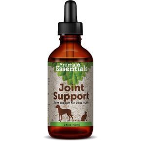 Animal Essentials Joint Support Supplement for Dogs and Cats, 2oz - Made in USA Alcohol-Free, Pain and Swelling Relief