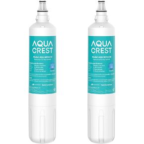 AQUA CREST 3US-PF01 Under Sink Water Filter, NSF/ANSI 42 Certified Replacement for Advanced Filtrete 3US-PF01, 3US-MAX-F01H, Delta RP78702, Manitowoc K-00337, K-00338 Water Filter, 3 Pack, No.AQU-WF00