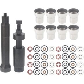 munirater Injector Sleeve Cup Removal Tool Install Kit Replacement for 2003-2010 F-250 F-350 F-450 F-550 F-650 F-750 6.0L 1833564C92