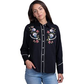 Benny's Womens Day of The Dead Western Shirt