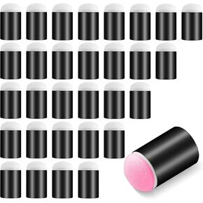 30 Pcs Finger Sponge Daubers Finger Painting Sponge Craft Drawing Sponge for Painting Sponges for Painting Stamping Ink