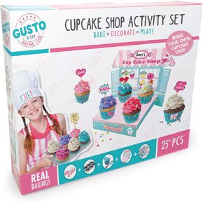 GD 18009 Bake, Decorate, Play Cupcake Shop Activity