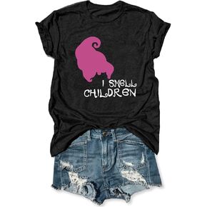 Halloween T Shirt Women Hocus Pocus Shirt Sanderson Sister Halloween Bleached Halloween Tee Tops in Kuwait