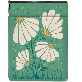 Botanical Book Sleeve, Vintage Jasmine Book Covers for Paperbacks, Floral Book Pouch Book Protector, Book Lovers Gifts for Women Girls Mom, Book Accessories Book Club Gifts Christmas Birthday Gifts