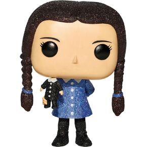 Funko Spirit Halloween The Addams Family Wednesday Addams Diamond Glitter POP! Figure | Officially Licensed | Wednesday Collectible