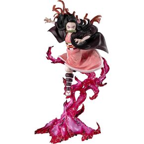 TAMASHII NATIONS - Demon Slayer: Kimetsu no Yaiba - Tanjiro Kamado Total Concentration Breathing, Bandai Spirits FiguartsZERO Collectible Statue