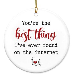2023 Christmas Ornament, Christmas Tree Decoration Indoor, Outdoor Yard, Gifts for Women Men On Christmas Ornaments for Family, Sister, Friend, 2023 Gift for Christmas Ceramic Ornament