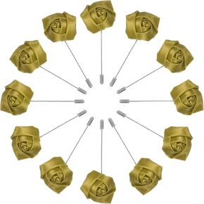 Rose Boutonnieres, Groom Boutonnieres, Lapel Pin Boutonnieres for Men Wedding/Man Suit Decoration/Wedding Buttonholes Pocket Boutonnieres/DIY Wedding Bouquets