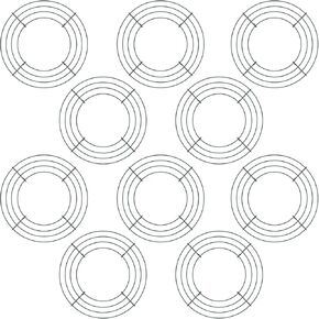 10 Packs Christmas Metal Wreath Frame Green Round Wire Wreath Making Ring DIY Macrame Floral Crafts Wire Form Christmas Decoration Door Craft (10 Inches)