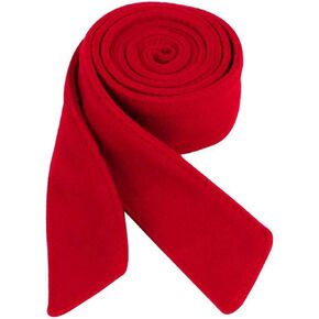 Fendawn Strive Double-Sided Coat Belt Decorative Wide Clothes Belt Bow Tie Belt Red