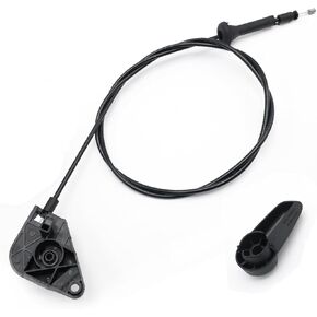 Hood Release Cable Pull Handle Assembly Hood Release Handle and Latch Bracket and Cable Replacement for Ford Fusion 2013 2014 2015 2016 2017 2018 Replaces# DS7Z16B626C