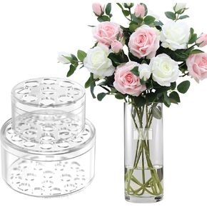 Crywag 2PCS Spiral Ikebana Stem Holder Set for Flowers Bouquet Twister & DIY Floral Arranging Tool Ikebana Stem Holders for Flower Arrangements Flower Separator for Vase