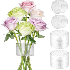 4 Pcs Spiral Ikebana Stem Holder, Spiral Stem Holder for Flowers,DIY Bouquet Kit Spiral Ikebana Stem Holder for Flowers,Bouquet Twister Ikebana Tools Flower Bouquet Supplies