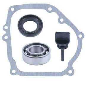 for Honda GX160 GX200 5.5HP 6.5HP Engine Part, Crankcase Gasket Kit, 11381-ZH8-801, 91201-Z0T-801, 15600-ZE1-003
