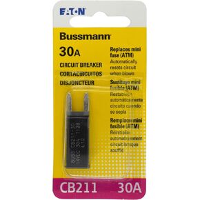 Bussmann (BP/CB211-30-RP) 30 Amp Type-I ATM Mini Circuit Breaker