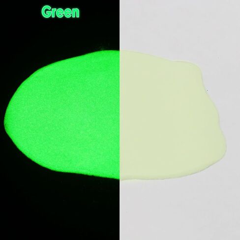 Matio Glow in The Dark Pigment Powder, 15g/0.5oz Red Epoxy Resin Luminous Pigments Long Lasting Craft Colorant Dye for Slime, Nails Art, Acrylic Paint, DIY Fine Art, Halloween Christmas Decoration in Saudi Arabia