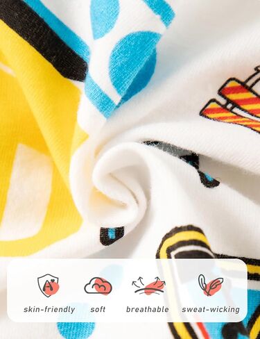 Kiench Boys Boxer Briefs Cotton Underwear Kids Underpants Pack of 8 in Kuwait