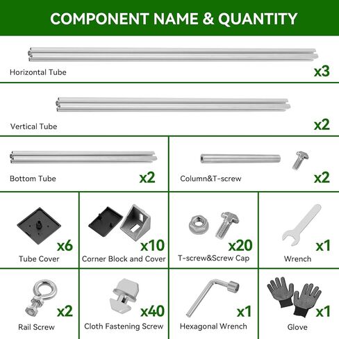 طقم إطارات سجادة Yosuny، أحدث إطار معدني من الألومنيوم مقاس 55.1 بوصة لصنع السجاد، إطار سجادة للخياطة، طقم خصلة السجاد للمبتدئين والمحبين in Kuwait