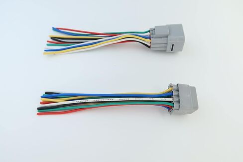 1 قطعة ذكر و 1 قطعة أنثى 12 دبوس موصل قابس كابل ضفيرة 12 طريقة تسخير الأسلاك مقاوم للماء 6 بوصة in Kuwait