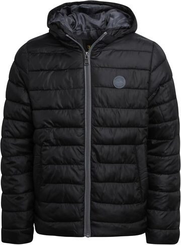 iXtreme Boys' Puffer Jacket - Full Zip Up Bomber Jacket for Boys - Cozy Boys' Winter Jackets (4-18) in Kuwait