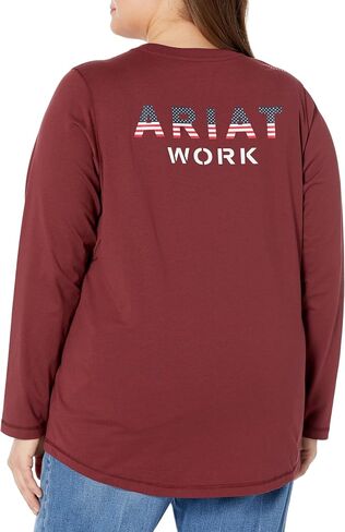 Ariat Women's Rebar Workman USA Logo T-Shirt in Saudi Arabia