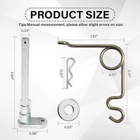 Ford Fuel Tank Repair Kit, Fuel Door Hinge Pin with Gas Door Spring Permanent Tank Repair Kit for 2015-2023 F150 Fuel Filler Neck Housing Loose Gas Cap Fix in Saudi Arabia
