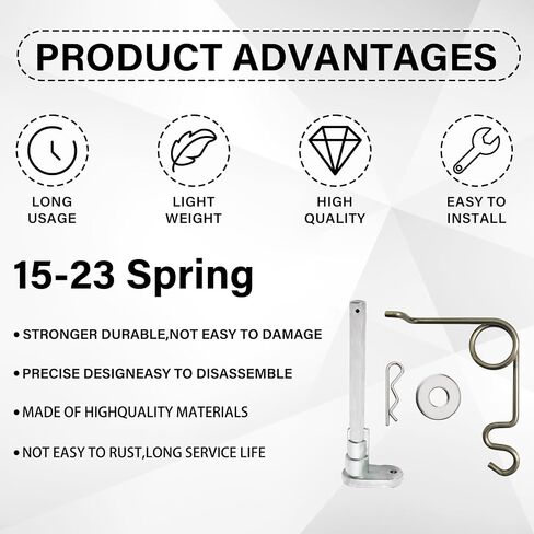 Ford Fuel Tank Repair Kit, Fuel Door Hinge Pin with Gas Door Spring Permanent Tank Repair Kit for 2015-2023 F150 Fuel Filler Neck Housing Loose Gas Cap Fix in Saudi Arabia