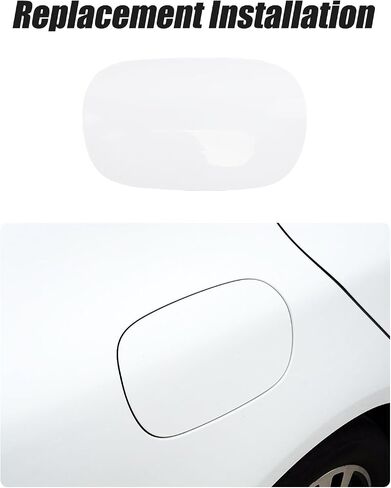 Fuel Tank Cover for Mercedes-Benz W205 C300 C400 C43 C450 C63 C200 C250, Fuel Tank Filler Door Cover for Mercedes-Benz C Class C350e C63 AMG 2014-2021 (Black) in Saudi Arabia