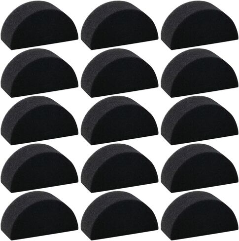 30 Pcs Half Moon Painting Sponges Face Painting Sponges Body Paint Application Sponges Artist Paint Sponges Watercolor Painting Sponges in Saudi Arabia