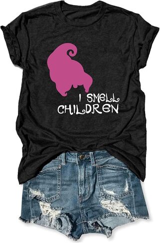 Halloween T Shirt Women Hocus Pocus Shirt Sanderson Sister Halloween Bleached Halloween Tee Tops in Kuwait