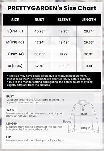 PRETTYGARDEN Womens Striped Sweatshirts 2024 Fall Fashion Clothes Casual Long Sleeve Pullover Shirts Preppy Tops in Saudi Arabia