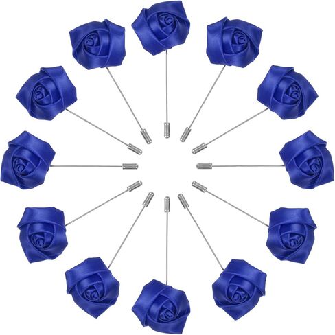 Rose Boutonnieres، العريس Boutonnieres، دبوس طية صدر السترة للرجال الزفاف/بدلة الرجل الديكور/عراوي الزفاف جيب Boutonnieres/باقات الزفاف DIY in Kuwait