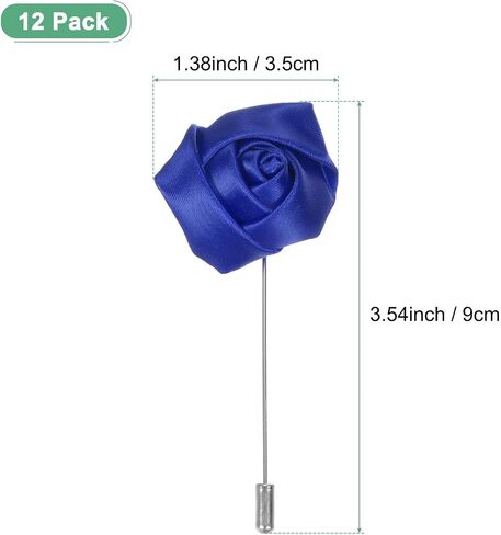 Rose Boutonnieres، العريس Boutonnieres، دبوس طية صدر السترة للرجال الزفاف/بدلة الرجل الديكور/عراوي الزفاف جيب Boutonnieres/باقات الزفاف DIY in Kuwait