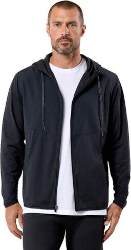 INTO THE AM Daybreak Performance Lightweight Windbreaker Jacket for Men S-4XL Athletic Workout Hoodie for Running Hiking Gym in Kuwait