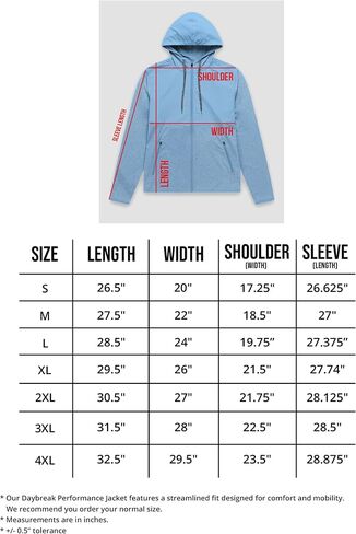 INTO THE AM Daybreak Performance Lightweight Windbreaker Jacket for Men S-4XL Athletic Workout Hoodie for Running Hiking Gym in Kuwait