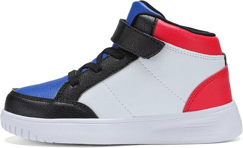 Kids Sneakers Boys Running Shoes Girls High Top Casual Lightweight Classic Adjustable Strap Sneakers in Kuwait