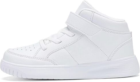 Kids Sneakers Boys Running Shoes Girls High Top Casual Lightweight Classic Adjustable Strap Sneakers in Kuwait