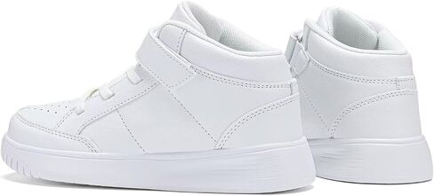 Kids Sneakers Boys Running Shoes Girls High Top Casual Lightweight Classic Adjustable Strap Sneakers in Kuwait