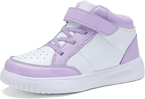 Kids Sneakers Boys Running Shoes Girls High Top Casual Lightweight Classic Adjustable Strap Sneakers in Kuwait