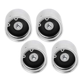 , 4pcs 1.98in Wheel Trailer Bearing Grease Trailer Wheel Bearing Protectors Dust Covers Lubricator Tool Practical Accessory