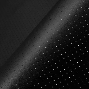 Leather Repair Patch, Breathable Perforated Self Adhesive Repair Patch, Furniture Couch Car Seats Office Chairs Sofa Repair Refurbished Faux Leather Patch (Dark Brown,15.7x59 inch)
