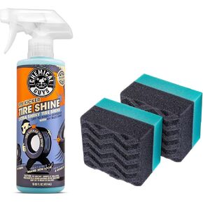Chemical Guys TVD11316 Tire Kicker Sprayable Extra Glossy Tire Shine (Works on Rubber, Vinyl & Plastic) Safe for Cars, Trucks, Motorcycles, RVs & More, 16 fl oz